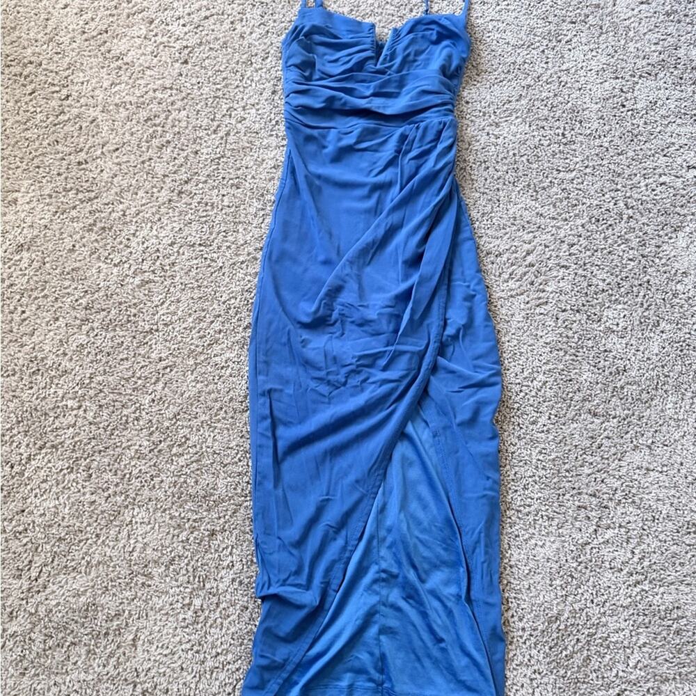 Hello Molly Time Winner Midi Dress Blue XS - Picture 4 of 7